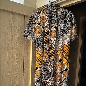 Lularoe dress with pockets sz med